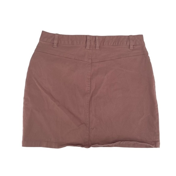 Forever 21 Mauve Denim Mini Skirt Size Small Women’s - Picture 3 of 5